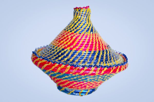 Handmade Traditional Bread/Roti Basket with Lid